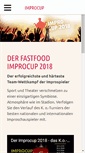 Mobile Screenshot of improcup.de